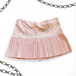 🩰 Lipsy Light Pink Pleated Mini Skirt 🩰